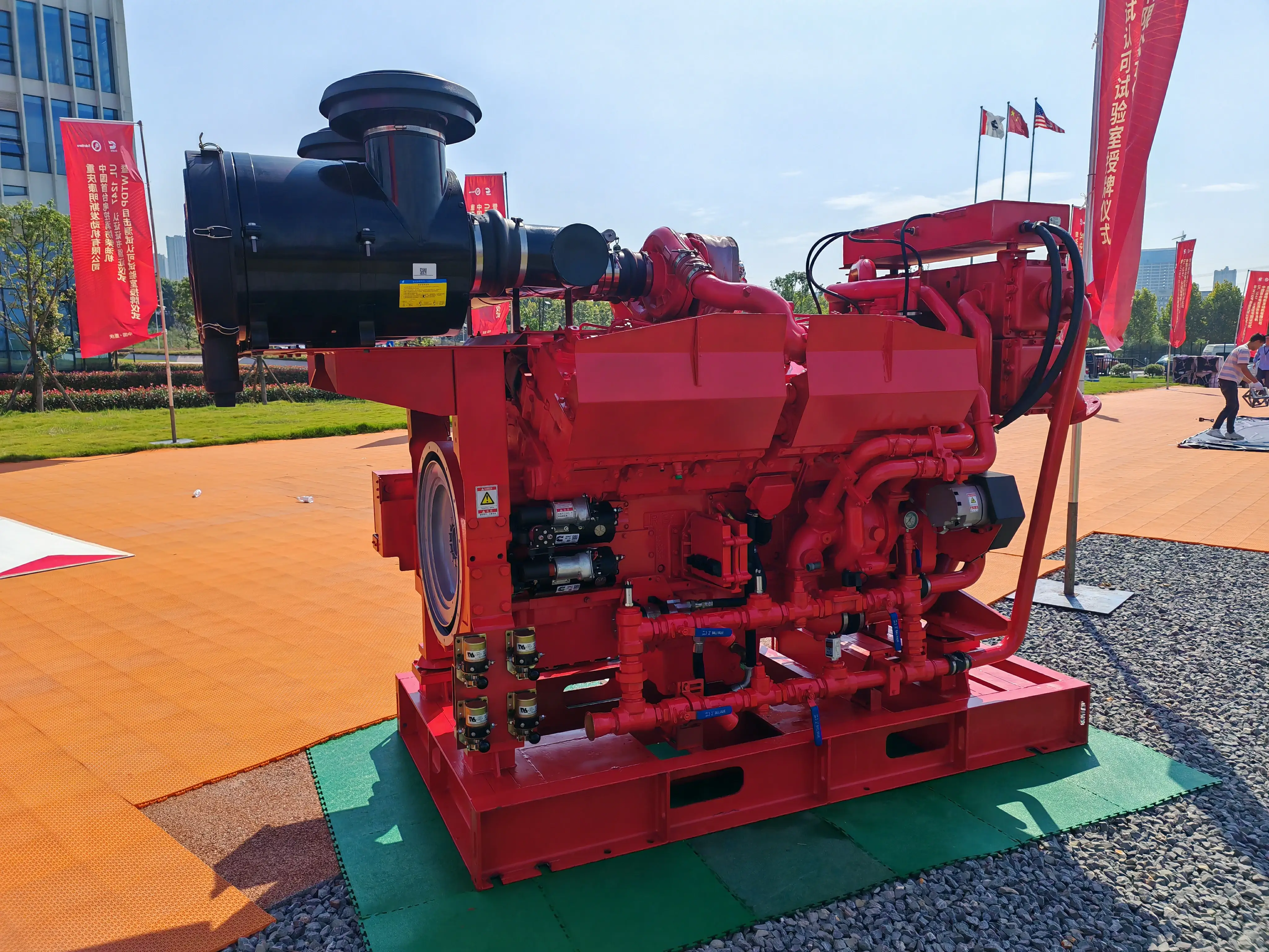 China's First Electronically Controlled Firefighting Diesel Engine UL 1247~15